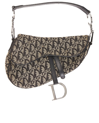 Dior Trotter Oblique Saddle Bag