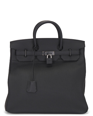Hermes Togo Haut A Courroies Birkin 40 Handbag