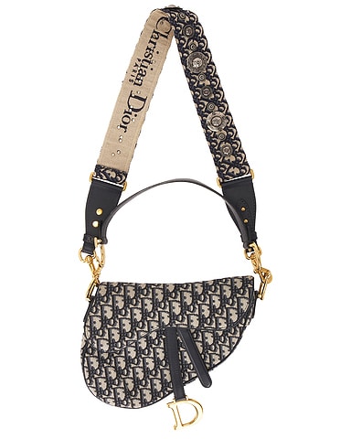 Dior Trotter Oblique Saddle Bag