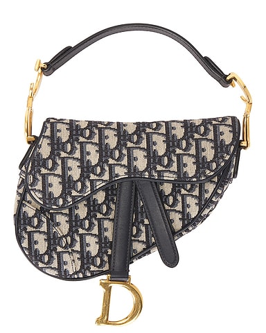 Dior Trotter Oblique Saddle Bag
