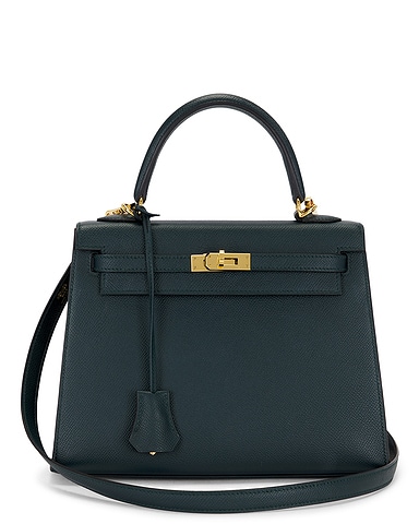 Hermes Epsom Kelly 25 Sellier Handbag