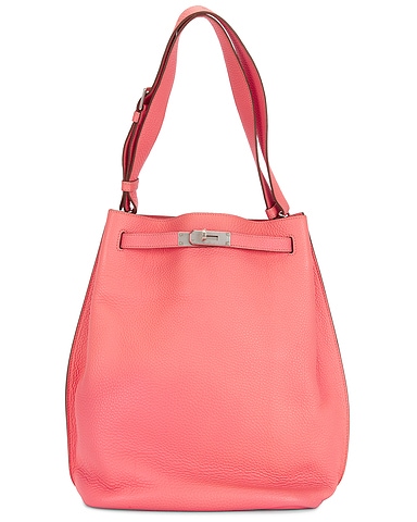 Hermes Taurillon Clemence So Kelly 26 Shoulder Bag