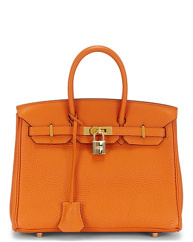 Hermes Togo Birkin 25 Retourne Handbag