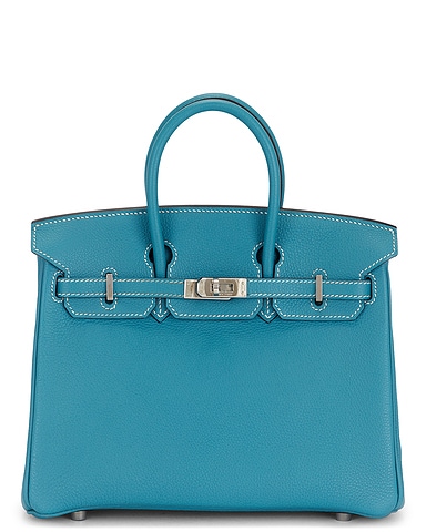 Hermes Togo Birkin 25 Retourne Handbag