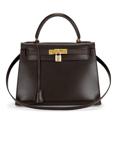 Hermes 1991 Box Kelly 28 Handbag