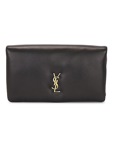 Saint Laurent Calypso Large Bi-Fold Wallet