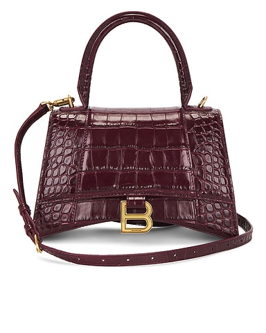 Balenciaga Small Hourglass Top Handle Bag