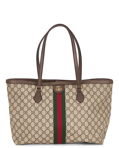 Gucci Ophidia Tote Bag Brown