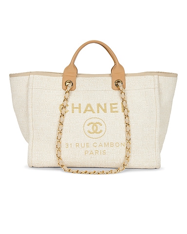 Chanel Medium Deauville Tote Bag