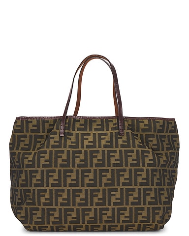 Fendi Zucca Roll Tote Bag