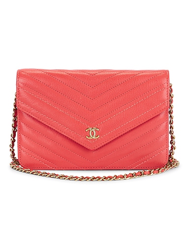 Chanel Calfskin Wallet On Chain