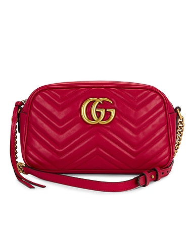Gucci Mini GG Marmont Shoulder Bag