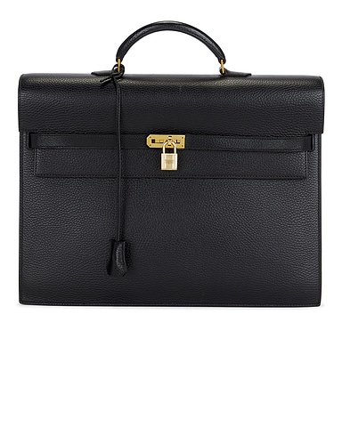Hermes Ardennes Kelly Depeche 38 Briefcase