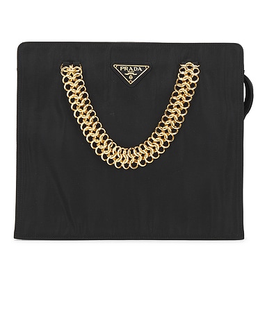 Prada Vintage Tessuto Tote Bag