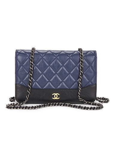 Chanel Lambskin Gabrielle Wallet On Chain