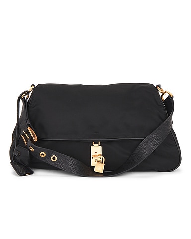 Prada Tessuto Flap Shoulder Bag