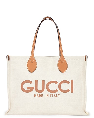 Gucci Logo Tote Bag