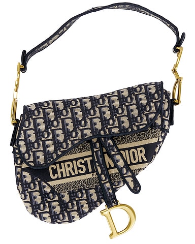 Dior Trotter Oblique Saddle Bag