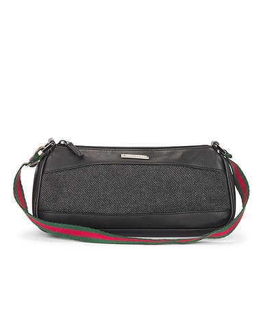 Gucci Denim Pochette Shoulder Bag