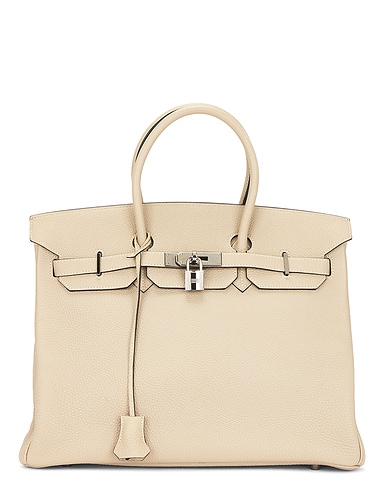 Hermes Taurillon Clemence Birkin 35 Handbag