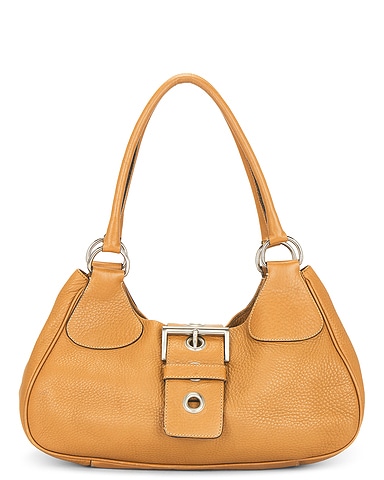 Prada Canapa Moon Shoulder Bag