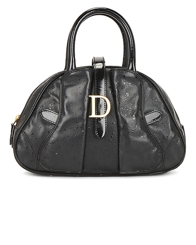 Dior Mini Double Saddle Bowler Bag