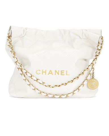 Chanel Calfskin Small 22 Hobo Bag