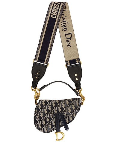 Dior Trotter Oblique Saddle Bag