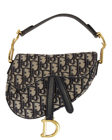 Dior Trotter Oblique Saddle Bag