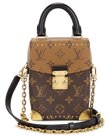 Louis Vuitton Monogram Reverse Camera Box Handbag