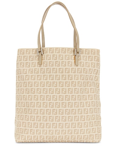 Fendi Zucchino Tote Bag