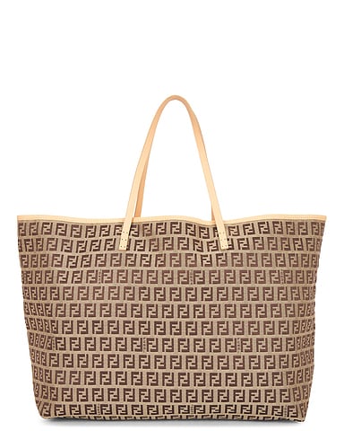 Fendi Zucchino Roll Tote Bag