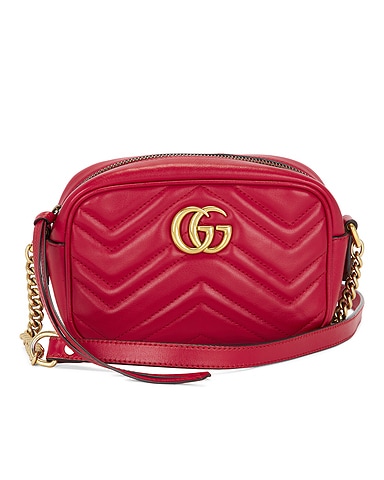 Gucci Mini GG Marmont Shoulder Bag