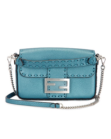 Fendi Selleria Mini Baguette Shoulder Bag