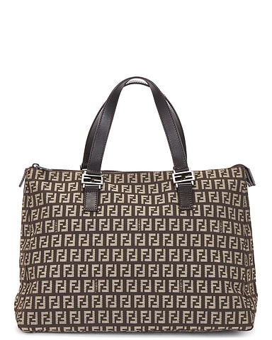 Fendi Zucchino Tote Bag