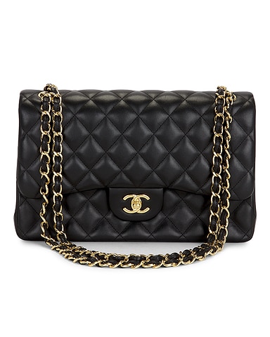 Chanel Lambskin Jumbo Double Flap Bag
