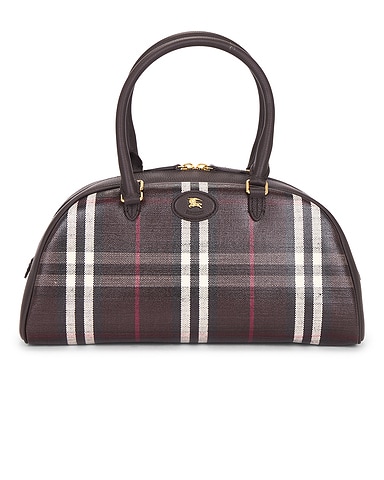 Burberry Highlands Medium Bowling Bag