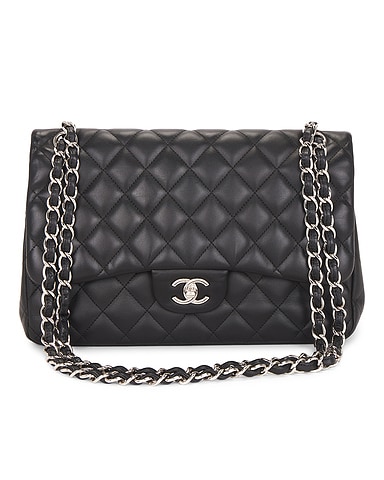 Chanel Lambskin Large Double Flap Bag