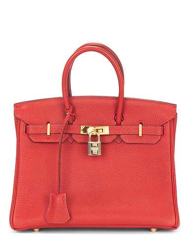 Hermes Togo Birkin 25 Retourne Handbag