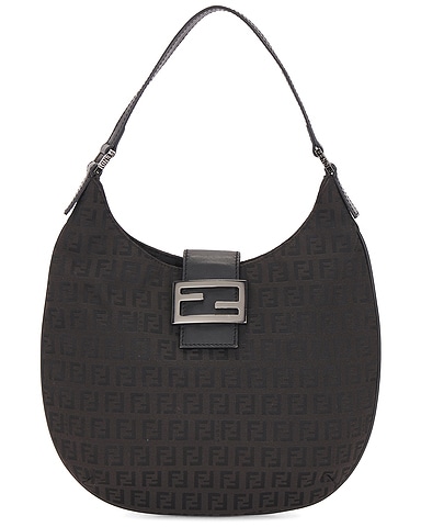 Fendi Zucchino Hobo Bag