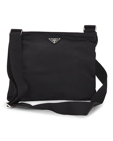 Prada Tessuto Flat Messenger Bag