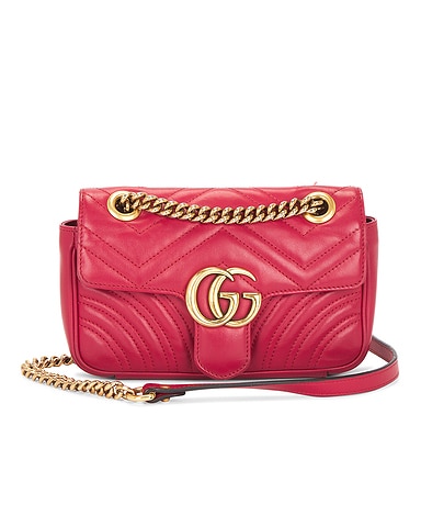 Gucci Mini GG Marmont Shoulder Bag