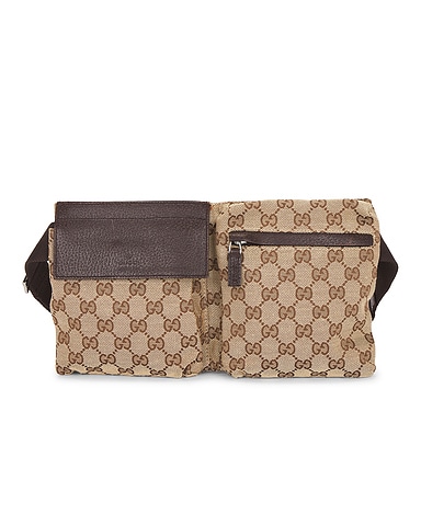 Gucci Double Pocket Belt Bag
