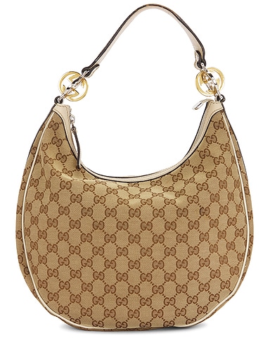 Gucci Guccissima Twins Hobo Bag