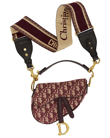 Dior Oblique Mini Saddle Bag