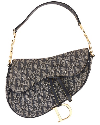 Dior Trotter Oblique Saddle Bag