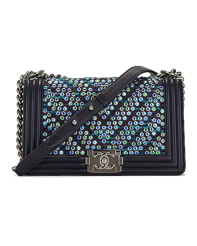 Chanel Tweed Boy Bag