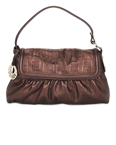Fendi Zucca Chef Shoulder Bag