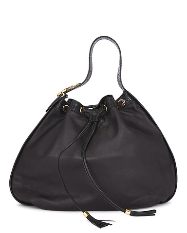 Gucci Interlocking Icon Drawstring Hobo Bag