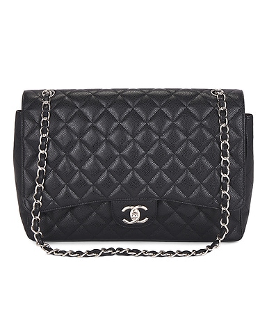 Chanel Caviar Maxi Classic Double Flap Bag